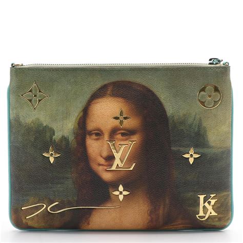 louis vuitton da vinci clutch|Louis Vuitton clutch vintage.